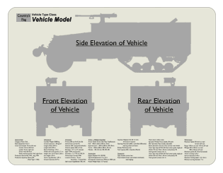 WW2 Military Vehicles - Sd.Kfz.7/2 Mouse Mat 2
