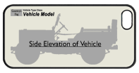 WW2 Military Vehicles - Dodge WC-54 Ambulance Phone Cover 2