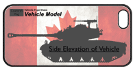 WW2 Military Vehicles - Canadian Mk 1 Snowmobile Phone Cover 4