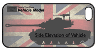 WW2 Military Vehicles - Vickers MkVIA Phone Cover 2