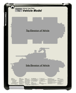 WW2 Military Vehicles - Type 97 Ho-K Large Tablet Cover 3