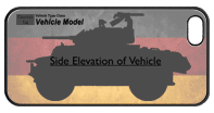 WW2 Military Vehicles - Sd.Kfz.234/4 Phone Cover 4