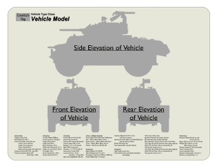 WW2 Military Vehicles - Sd.Kfz.231-1 Mouse Mat 2