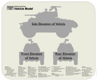 WW2 Military Vehicles - Sd.Kfz.263 Place Mat Medium 2