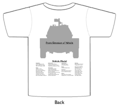 WW2 Military Vehicles - Type 97 Ho-K T-shirt 2 Back