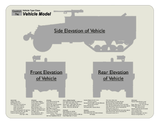 WW2 Military Vehicles - M17 Multiple GMC Mouse Mat 2