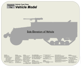 WW2 Military Vehicles - Panzerwerfer 42 auf 2t Maultier (Sd.Kfz.4/1) Place Mat Small 1