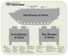 WW2 Military Vehicles - Type 2 Ka-Mi Place Mat Small 2