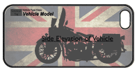 WW2 Military Vehicles - BSA M-20 Phone Cover 2