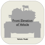 WW2 Military Vehicles - Char de Bataille B1 (SA34) Coaster 1