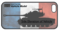 WW2 Military Vehicles - Char de Bataille B1-bis FFI (1944) Phone Cover 4