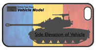 WW2 Military Vehicles - TACAM T-60A Phone Cover 2