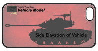 WW2 Military Vehicles - SU-85-2 Phone Cover 2