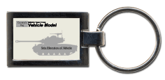 WW2 Military Vehicles - T-34/85 1943 (late) Keyring 4