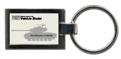 WW2 Military Vehicles - M4A2 Sherman Keyring 4