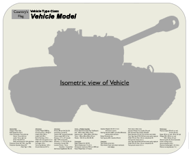 WW2 Military Vehicles - Sturmpanzer IV Brummbar (Sd.Kfz.166) (late) Place Mat Small 3