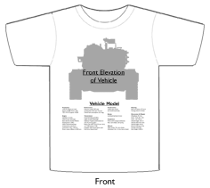 WW2 Military Vehicles - A10-2 T-shirt 2 Front