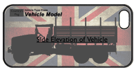 WW2 Military Vehicles - AEC Matador 0853 Phone Cover 4