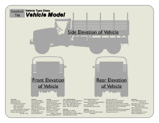 WW2 Military Vehicles - AMD Dodge-Tanake Mouse Mat 2