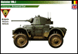 Belgium World War 2 Daimler Mk1 printed gifts, mugs, mousemat, coasters, phone & tablet covers