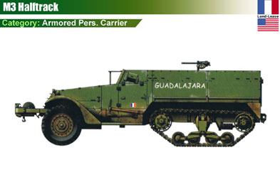 France M3 Halftrack (USA)