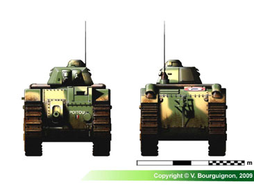 France Char de Bataille B1 (SA34)