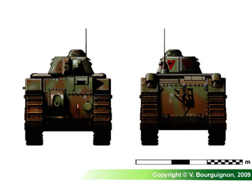 France Char de Bataille B1 (SA35)