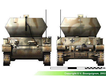 Germany Flakpanzer auf Fgst Pz.Kpfw IV Ostwind