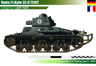 Germany Beute Pz.Kpfw 35-H 734(f)