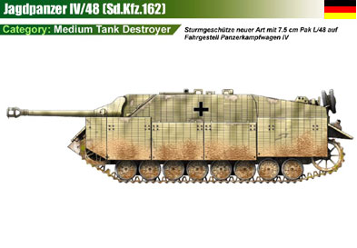 Germany Jagdpanzer IV/48 (Sd.Kfz.162)