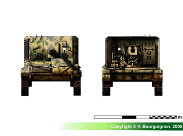 Germany Waffentrager Ardelt I w/88 PaK 43