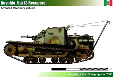 Italy Ansaldo-Fiat L3 Recupero
