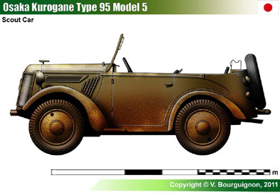 Japan Osaka Kurogane Type 95 Model 5