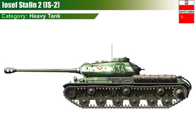 Poland Iosef Stalin 2 (IS-2)(USSR)