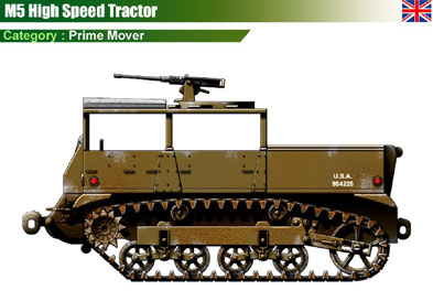 UK M5 High Speed Tractor