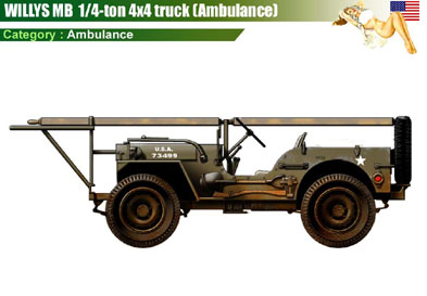 USA Willys MB Ambulance
