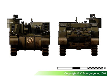 USA HMC M7 Priest (early)