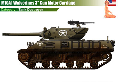USA M10A1 Wolverines