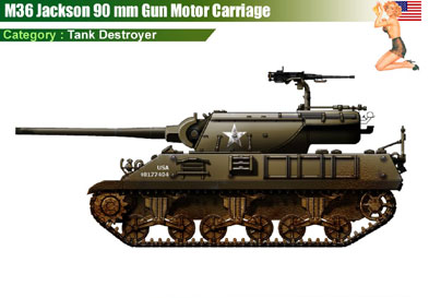 USA M36 Jackson